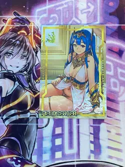 Egyptian Holo Sexy Goddess Waifu Card Doujin Anime Field Center - Image 1
