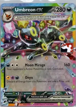 Umbreon ex - Holo Double Rare Prize Pack Series Cards 060/131 NM - Image 1