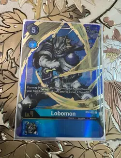 Digimon Card Game Lobomon BT4-025 U Alternate Art - Image 1