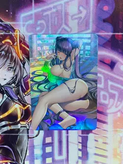 Holo Sexy Goddess Waifu Card Doujin Anime Field Center Azur Lane - Image 1