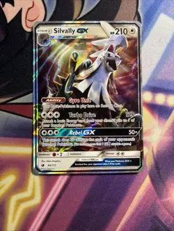 Silvally GX - 90/111 - Pokemon Crimson Invasion Sun & Moon Ultra Rare Card MP - Image 1