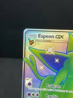 Espeon GX Hidden Fates Shiny Vault Full Art Holo Rare Pokemon Card SV60/SV94 NM - Image 4