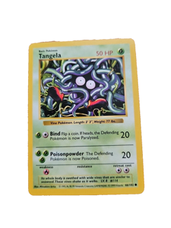 Pokemon TCG Tangela Wizards Of The Coast 1999 Base Set Shadowless Card 66 NR MT! - Image 2