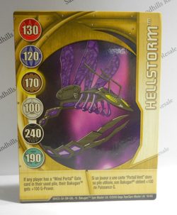 Bakugan Card - Hellstorm - Gold Gate Card - BA455 - 16/48i - 2008 - Image 1