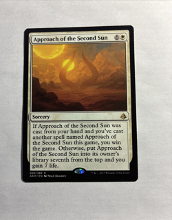 Approach of the Second Sun - Amonkhet MTG Plus Bonus Card!!! - Image 1