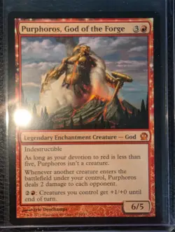 MTG Purphoros, God of the Forge - 135 / English / Near Mint - Image 1