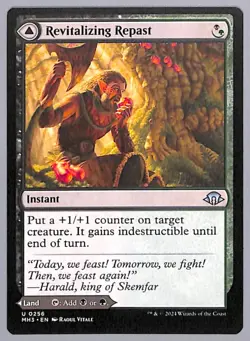 Revitalizing Repast // Old-Growth Grove - 256 - Modern Horizons 3 (MH3) MTG - Image 1