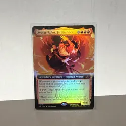 Avatar Roku, Firebender (Extended Art) Foil #191 MTG: Avatar The Last Airbender - Image 1