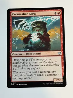 Coruscation Mage Bloomburrow Regular Magic the Gathering - Image 1
