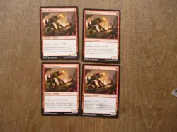 MTG 4x Skirk Prospector common Dominaria Magic The Gathering Playset - Image 1