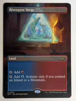 MTG - Riverpyre Verge - DFT - R - Borderless - 372 - Image 1