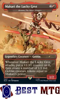 Magic The Gathering MTG Krenko, Tin Street Kingpin 1027 Foil NM Secret Lair Drop - Image 1