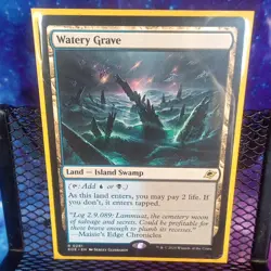 Watery Grave - Edge of Eternities (EOE) #261 NM MTG Shock Land Non-Foil - Image 1