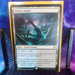 Watery Grave - Edge of Eternities (EOE) #261 NM MTG Shock Land Non-Foil - Image 2