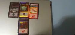 Magic: The Gathering Foil Lands x4 7th, x3 Invasion, x3 Mercadian Maques x3Oddys - Image 1