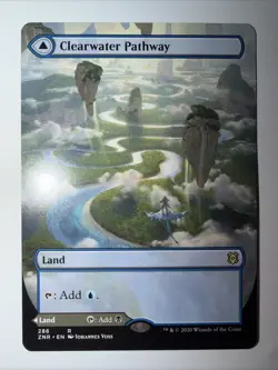 MTG - Clearwater Pathway (Borderless) Zendikar Rising - Rare - Image 2