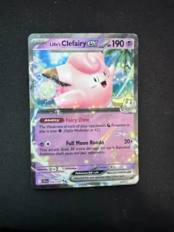 Lillie’s Clefairy ex 056/159 - Holo - Pokemon TCG - Journey Together - English - Image 4
