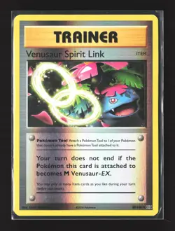 Pokemon XY - Evolutions #89/108 Reverse Holo Venusaur Spirit Link - Image 1