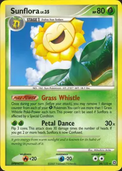 Sunflora 38/132 Rare Secret Wonders Pokemon Card LP - Image 1