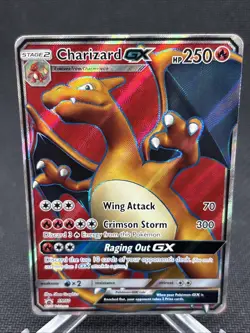 Charizard GX SM60 Sm Holo Promo Pokemon Card TCG Moderatley Played - Image 1