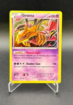 Pokemon Giratina XY184 - Black Star Promo Holo Rare 2016 - MP - Image 1