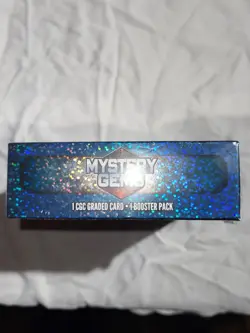 Pokemon Limited Edition Mystery Gems CGC Slab and 1 Booster Pack New Sealed - Image 3