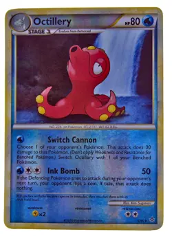 Octillery 6/95 Reverse Holo Rare HS Unleashed NM With eBay Shipping - Image 2
