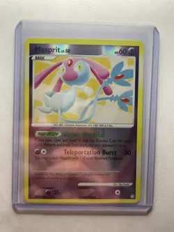 Pokemon Mesprit 14/123 Mysterious Treasures Reverse Holo Rare Near Mint (NM) - Image 4