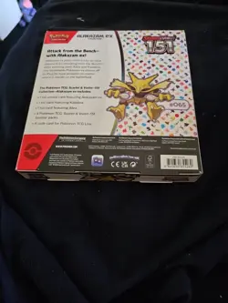 Pokemon TCG Scarlet & Violet 151 Alakazam EX Collection Box Factory Sealed 820650855269 - Image 2