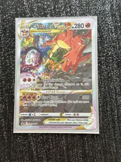 Pokemon Charizard VSTAR SWSH262 Sword & Shield Promo Holo 280 HP VSTAR Power - Image 1