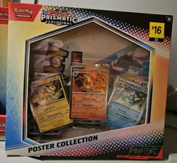 6 Pc. Bundle Pokemon Scarlet & Violet Prismatic Evolutions Poster Collection NEW - Image 2