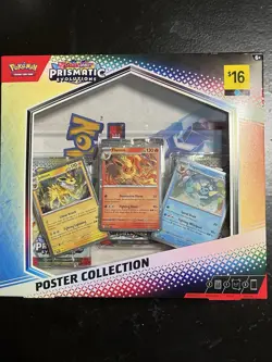 Pokemon Prismatic Evolutions Poster Eeveelutions Set of 3 - Image 1