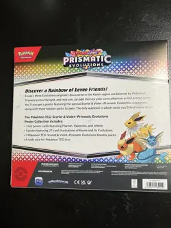 Pokemon Prismatic Evolutions Poster Eeveelutions Set of 3 - Image 2