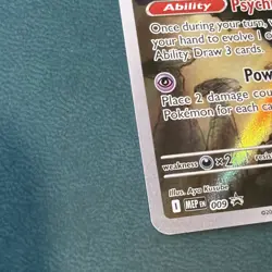 Alakazam 009 Mega Evolutions Black Star Promo Pokemon TCG - M-NM - Image 3