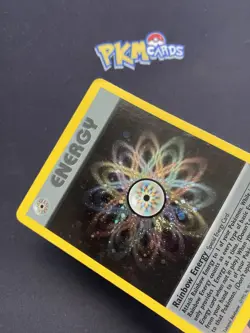Pokemon TCG Rainbow Energy Team Rocket 17/82 Holo Rare With Swirl MP. - Image 2