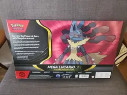 2x Pokemon Mega Lucario ex Premium Figure Collection Box - Factory Sealed LOT - Image 2