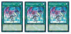3x Yu-Gi-Oh! Speed Duel Summoner's Art Common SS03-ENA21 1st Edition x3 - Image 1