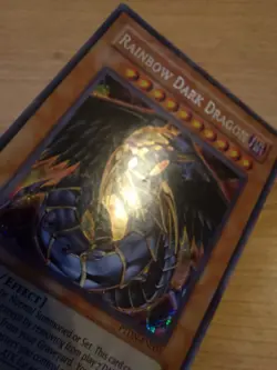 Rainbow Dark Dragon - PTDN-EN003 - Very Lightly Played VLP - Secret Rare - Image 2