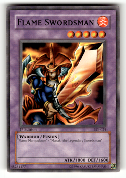 Flame Swordsman SDJ-024 1st Edition Common Starter Deck: Joey LP - Image 1