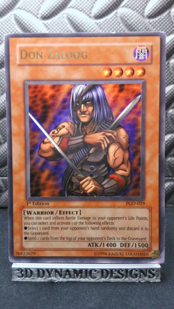 | Yugioh Don Zaloog PGD-029 1st Edition Ultra Rare Pharaonic Guardian HP 🔥 | - Image 1