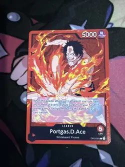 One Piece TCG Pillar of Strength Portgas D. Ace (001) - Image 1