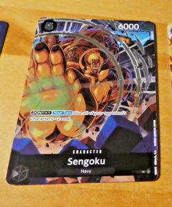 ONE PIECE ENGLISH CARD GAME HOLO CARTE Sengoku P-032 ALT EN MINT - Image 1
