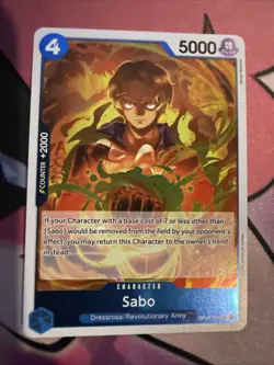 One Piece TCG Royal Blood Foil Sabo (049) - Image 1