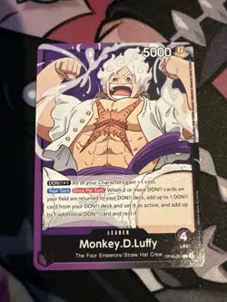 One Piece TCG Emperors in the New World Monkey D Luffy (061) - Image 1