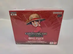 NEW One Piece TCG - Carrying On His Will OP13 Booster Box FACTORY SEALED! - Image 1