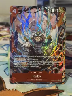 Koby PRB02-001 Alternate Art One Piece TCG Premium Booster The Best Vol. 2 - Image 1
