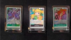 One Piece - English OP05 Rare Lot - Baby 5 /Mansherry /Donquixote Rosinante - NM - Image 1