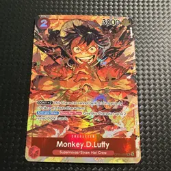 2022 One Piece Romance Dawn Monkey.D.Luffy Alternate Art #OP01-024 - Image 2