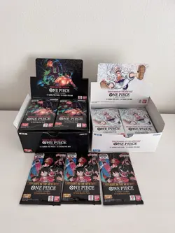 Lot Of 49 One Piece Booster TCG Dead Packs. 18x OP05, 28x OP06, 3x OP09 - Image 1