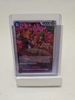 One Piece TCG OP10-071 Donquixote Doflamingo SR Full Art Card (A1) - Image 1